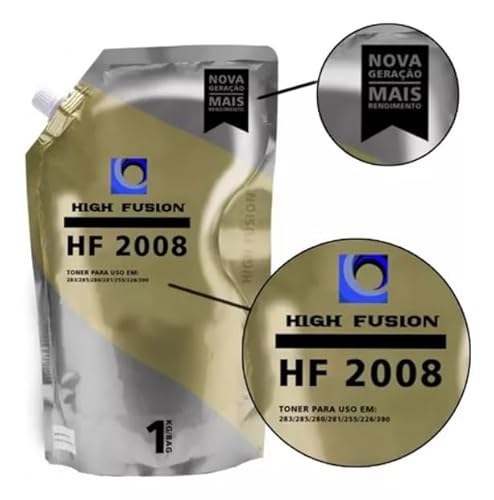 Pó de Toner High Fusion HF-2008 HF2008 compatível para CB435 CB436 P1005 CE285 CF283 CE390 CE505 261