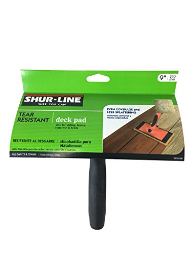 Image of Shur-Line 9-Inch Stain Pad with handle