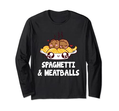 Espaguetis Y Albóndigas - Fanático de albóndigas al horno Manga Larga