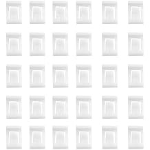 CHENJIN 30 PCS المفصلي زاوية المقيد نوع مخفي 90 درجة زاوية محدد لمفصلات الباب مجلس الوزراء إغلاق لينة منع باب مجلس الوزراء من ضرب الجدران والأجهزة القريبة
