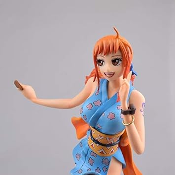 Amazon Co Jp ワンピース着物ショートスカートナミアニメ漫画アニメビニール人形おもちゃクラフト装飾pvc高さ22 5センチグッズ誕生日ギフトテーブル装飾 おもちゃ