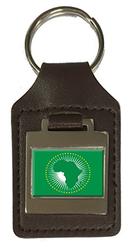 Porte-clés cuir Union Africaine pour organiser vos clés avec style