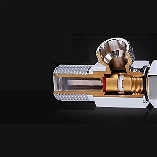 Robinet hexagonal cuivre épaissi moderne avec système de vérification d'angle
