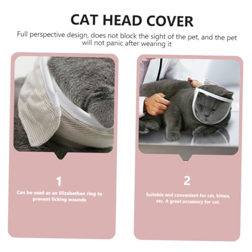 Ojos de Gato cómodos con bozal antilamidos transpirable NUOBESTY para viajes 8