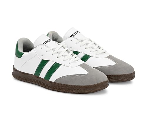 Image of TROTUS Men's Rich Quality|Perfect Style|Decent Look Synthetic Leather Lace up Sneaker's