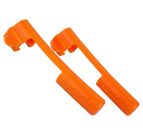 Notch Orange Gaff Guardian II (Pair) Covers Gaffs up to 3” Including All Brands of Tree, Pole & Euro Models (39963)