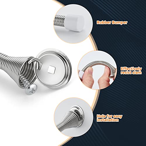 Ravinte Door Stoppers, 12 Pack Spring Door Stops With Rubber Bumper thumb #3