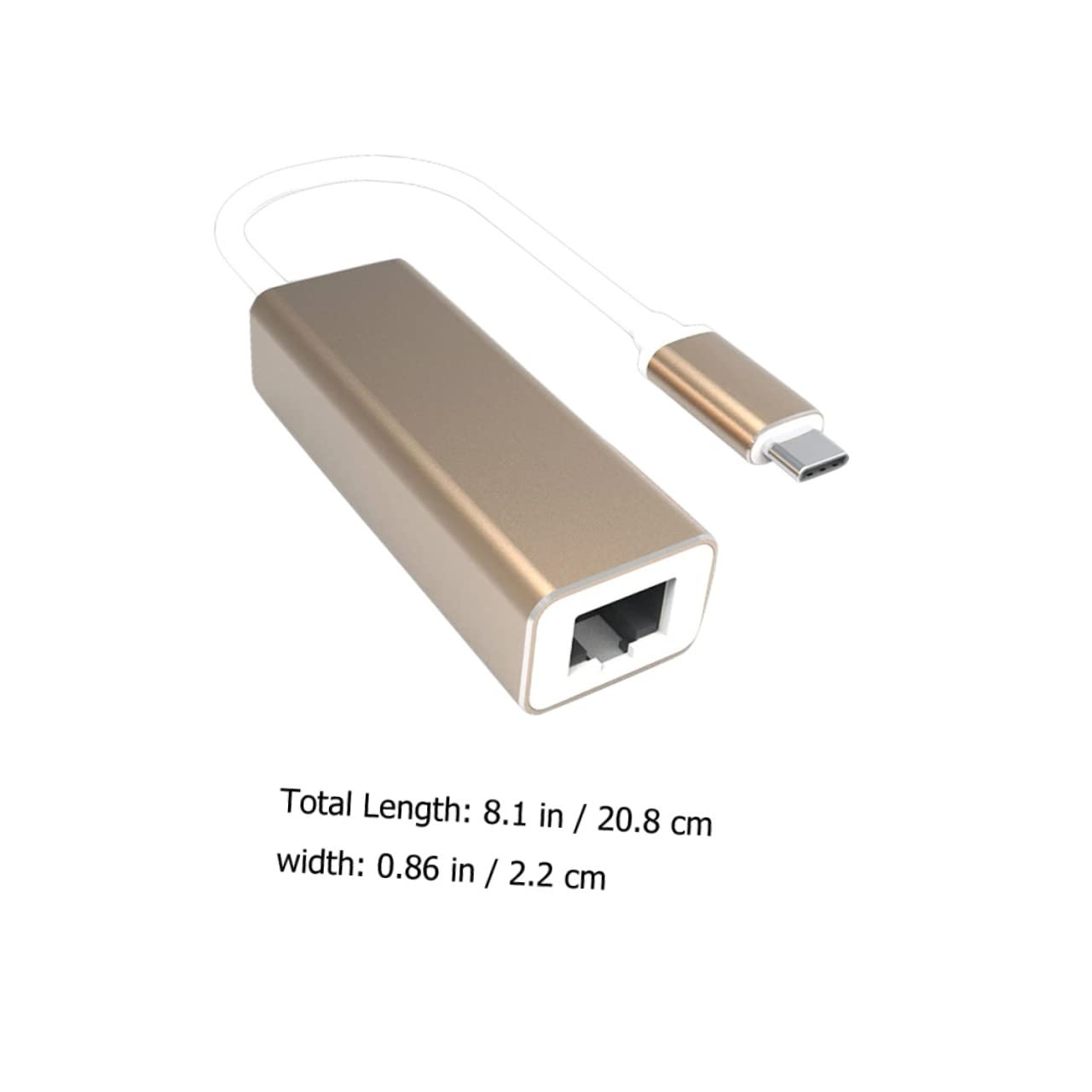 SHINEOFI 3 Pezzi Adattatore Ethernet USB C Mbps Convertitore Compatibile con Laptop e Tablet Accesso Veloce e Stabile e Streaming
