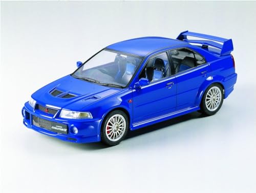 Tamiya 300024213 - Maqueta de coche Mitsubishi Lancer Evolution VI (escala 1:24)
