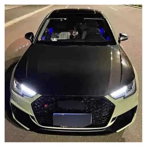 Capó de motor estilo fibra de carbono de alta gama para modelos Audi 3
