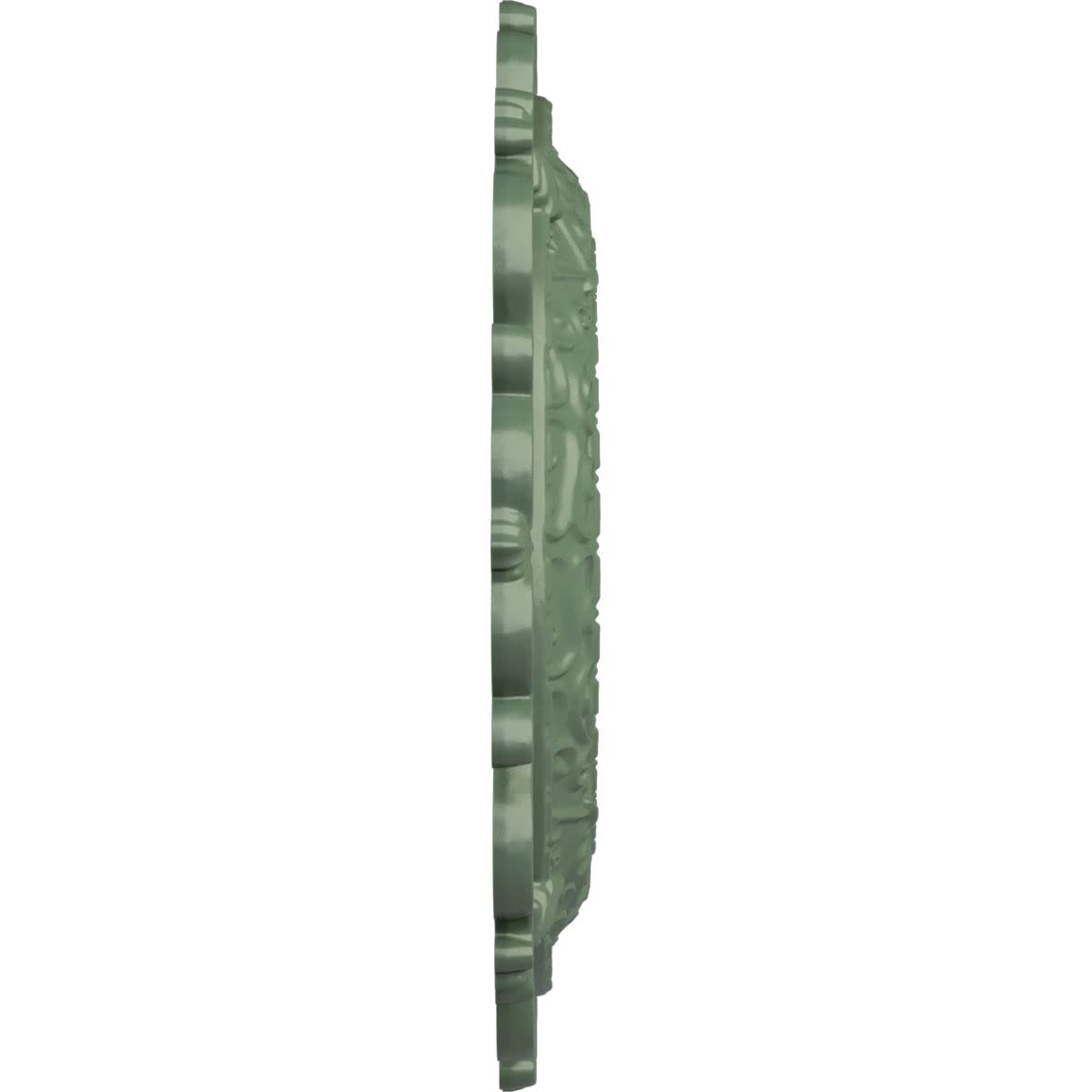 13 1/4"OD x 6 5/8"ID x 1 1/8"P Orrington Ceiling Medallion (Fits Canopies up to 6 5/8"), Hand-Painted Athenian Green — Amazon image 3