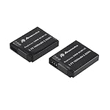 Powerextra 2 Pack Battery for Panasonic DMW-BCM13, DMW-BCM13E, DMW-BCM13PP and Panasonic Lumix DMC-FT5, DMC-TS5, DMC-TZ37, DMC-TZ40, DMC-TZ55, DMC-ZS30, DMC-ZS35, DMC-ZS40, DMC-ZS45, DMC-ZS50
