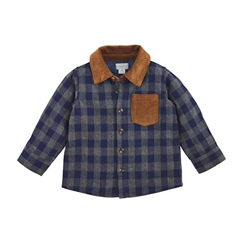 Mud Pie Boys' Check Shacket