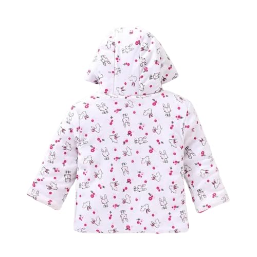 MINIBERRY REVERSIBLEJACKET (0-6 Month, Dark Pink) 3