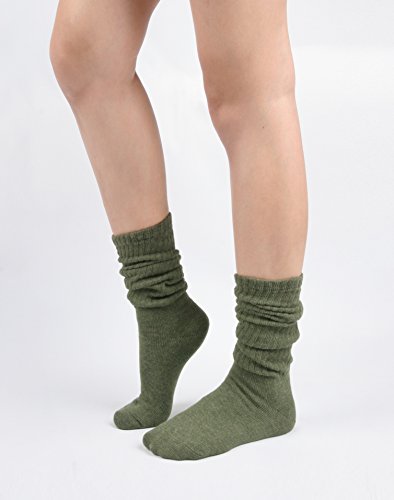 Image of STYLEGAGA Women's Fall Winter Slouch Knit Socks - Slouchy & Scrunch Socks for Women