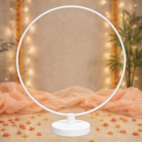 Image of SpecialYou Ganpati Decoration Setup for Home with Ganpati Decoration Backdrop PVC, Backdrop Stand for Decor, Ganesh Decorations Items for Home Decor-1 pcs
