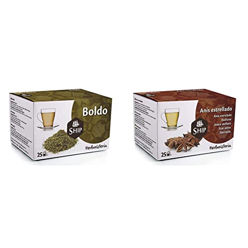 BOLDO infusion 25bolsitas & ANIS ESTRELLADO infusion 25bolsitas