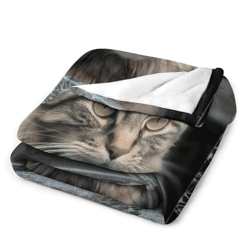 Couverture en molleton douce pour soirées cocooning sur canapé