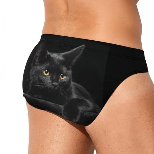 Bañador de hombre con estampado de libélulas ropa interior sexy 4