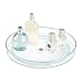 mDesign Plataforma giratoria para cosméticos – Elegante Organizador de Maquillaje Redondo para...