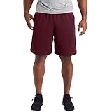 C9 Champion Men's Mesh Shorts-10 Inseam, Rich Maroon, M