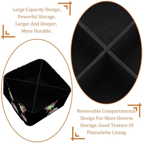 Porte-stylo double compartiment rose fluo pour optimiser le rangement - 5