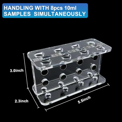 Image of Magnetic Rack Separator for DNA, RNA or proteins Purification, Made for 10ml centrifuge Tubes, 8-Wells