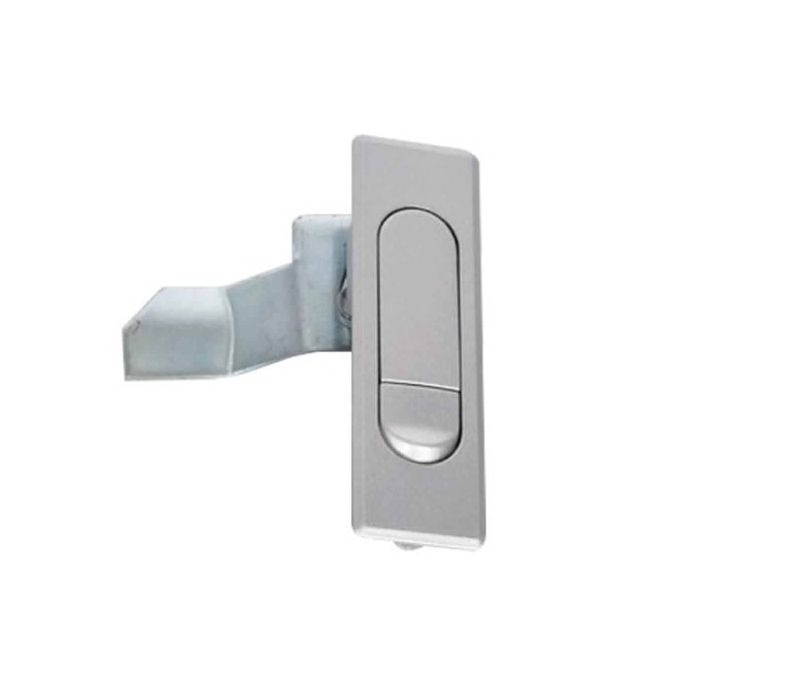 509 Zinc Alloy Industrial Panel Flat Door Lock with Push Button and Keys 1Pcs