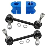 TRQ Front Suspension Kit Sway Bar Bushing Set Sway Bar Stabilizer Link Compatible with 2005-2019 Toyota Tacoma
