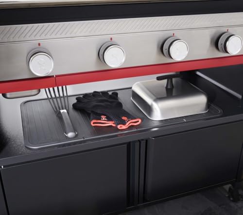 Weber Works Griddle Mid Shelf Mat alfombra protectora de silicona resistente premium 3