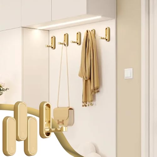 Rangement des cintres à vêtements muraux avec support de support clé