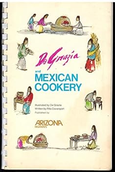 Spiral-bound DeGrazia and Mexican Cookery Book