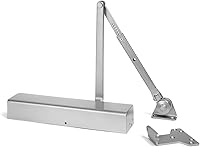 Vista 2 de Dynasty Hardware Door Closer, Grade 1 Heavy Duty Commercial Hydraulic Closer & Hold Open Arm, Self-Closing, Adjustable Spring Size 1-6, ADA