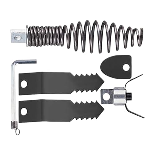 Trapano a per tubi di scarico, set di testine di taglio per tubi – attrezzi a per tubi con inglese per installazione sanitaria, riparazione e manutenzione in casa e commerciale,