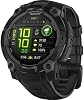 Garmin Instinct 3 de 45 mm, reloj inteligente GPS para exteriores, AMOLED, negro con banda negra 010-02936-00, paquete con protección mejorada CPS de 2 años y luz de seguridad portátil Deco Essentials 4