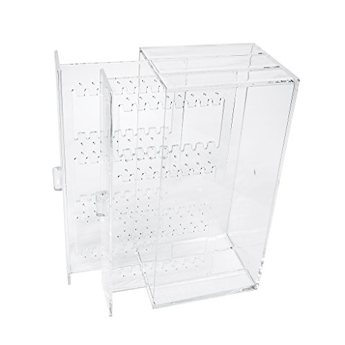 Preisvergleich Produktbild balvi Schmuckästchen Arteaga Transparent Großes Fassungsvermögen Für Ohrringe, Arm- und Halsketten Elegantes und intelligentes Design Acryl 24 cm