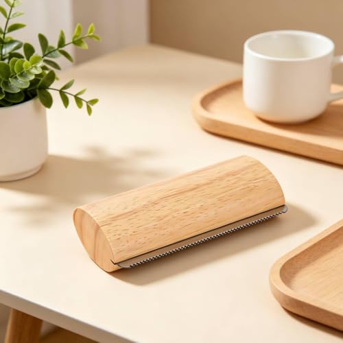 Cepillo para eliminar el pelo de caballos MotiveTech de madera 13cm 6