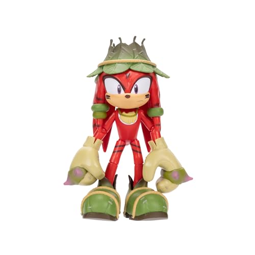 Sonic Prime 5" Articulated Action Figure - Gnarly Knuckles by JAKKS Pacific - Used condition - US$13.22