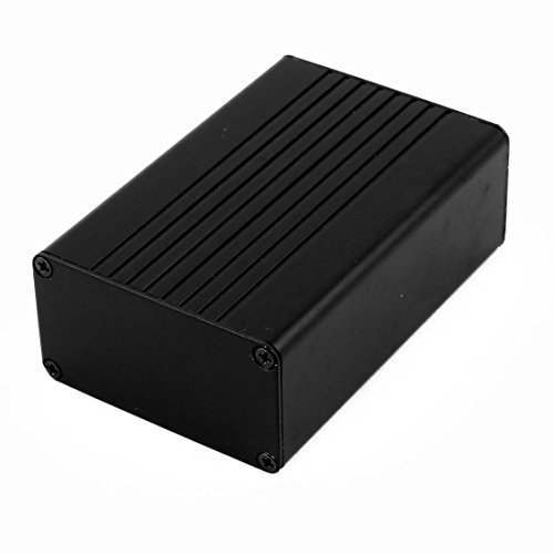 Aexit caja de aluminio extruido 83x55x30mm negra miniatura 1