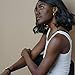 Skinny Tees Women's Basic Wide Strap Cami, White, One Size