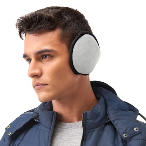 Image of Boldfit Winter Ear Muffs for Men Ear Muffs for Women, Ears Cover for Cold Behind the Head Style Winter Earmuffs for Men & Women Unisex Fleece Ears Cover Boy Girls Ladies Muff