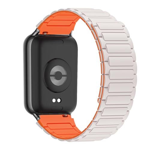 Correa silicona Mi Band 8 Pro magnética que evita caídas del reloj