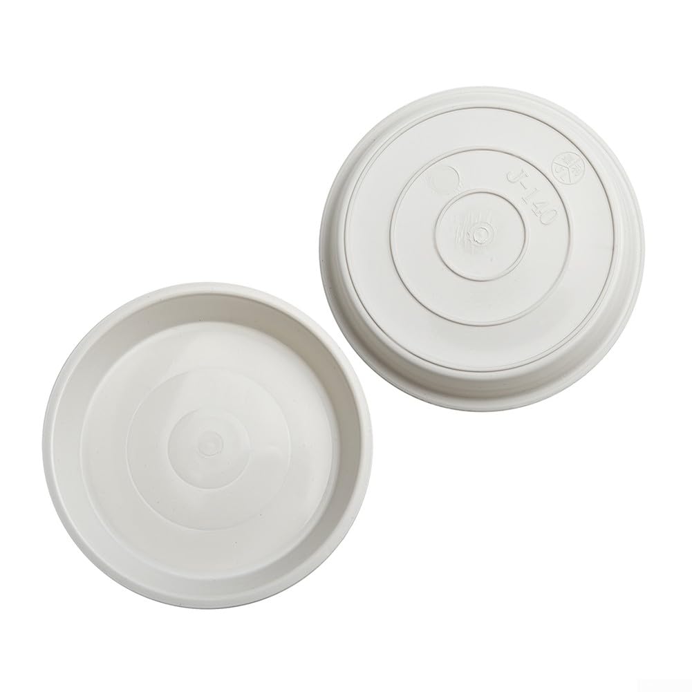 HREDZEO Piattino per Piante,12 Pcs Sottovasi Rotondi Plastica Sottovasi Piante Sottovaso Rotondo con Etichetta per Piante da Interni ed Esterni
