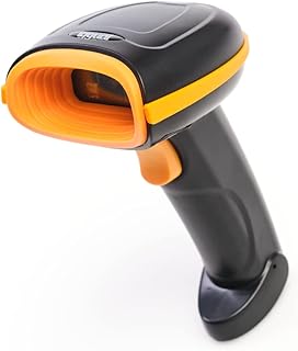 iggual IGG315699 - L2DBT 2D/1D | Lector Código de Barras Inalambrico 2D / 1D con Bluetooth Idóneo para Almacen de Color Negro