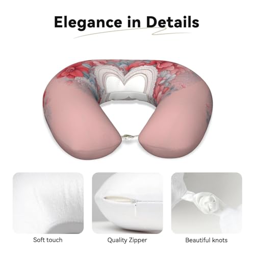 Almohada de viaje espuma viscoelástica ajustable miniatura 4