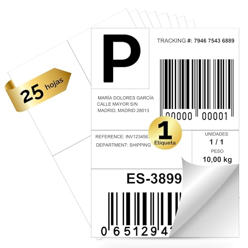 Papel A4 Adhesivo para Imprimir Marca MARCPRINT