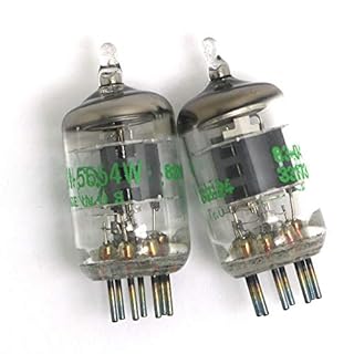 DollaTek Matched Pair 7 Pin GE JAN 5654W Vacuum Tubes Upgrade for 6AK5/6J1/6GB/01/EF95/6J1P Vacuum Tubes