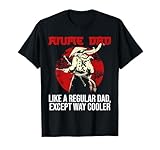 Anime DAd Like A Regular Dad Except Way Cooler Noodles Anime T-Shirt, Black, Small