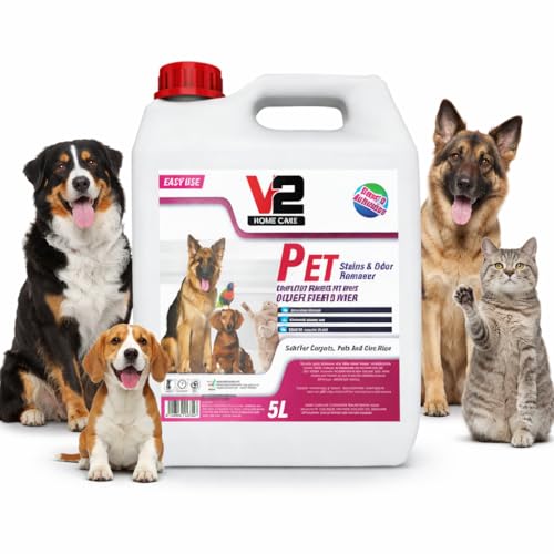 Swish Super Pet Odour Neutralizer & Enzymatic Cleaner Spray 5L Triple Strength Deodorizer for Dog & Cat Urine Litter Box & Stains Safe for Carpets Floors