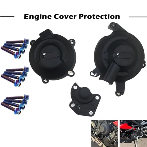Couvercle de moteur moto Street Triple R étui protection carter 2012 2013 - 6